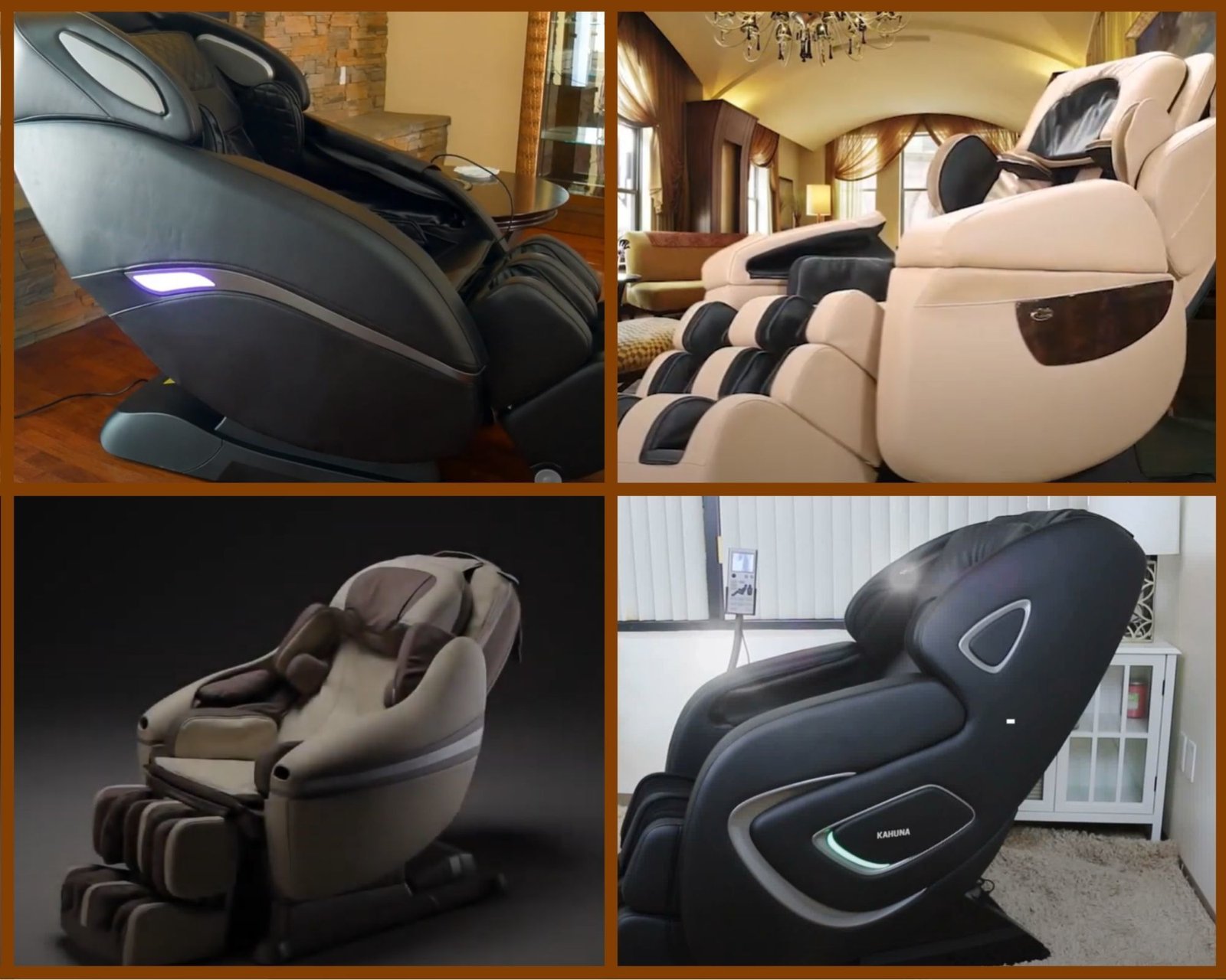 top of luxury massage chairs