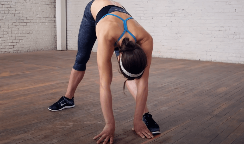 How-to-Relieve-Pain-After-a-Massage-Treatment A woman is exercising