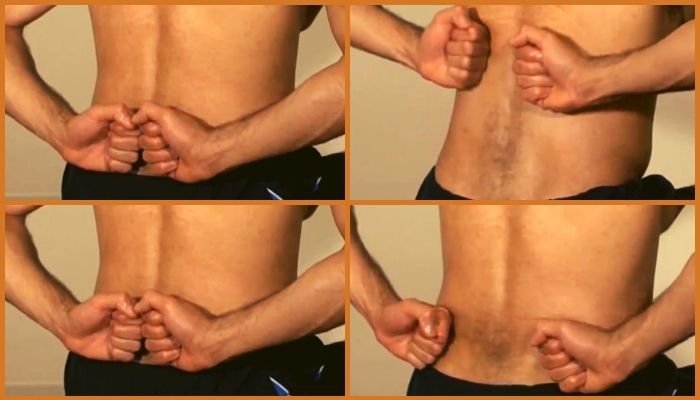 Self-massage-for-back-pain massage for back pain at home