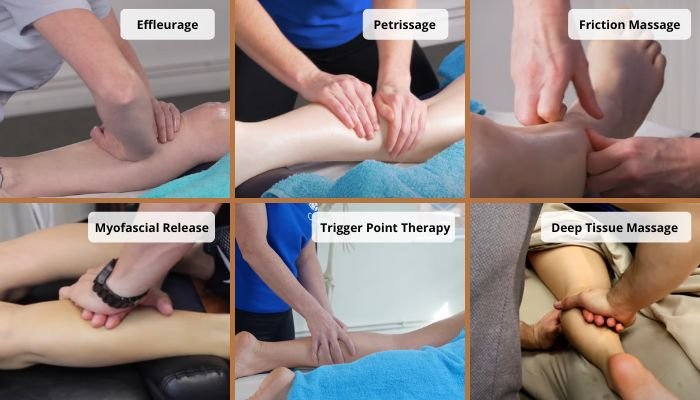 Different-Calf-Massage-Techniques Different Calf Massage Techniques