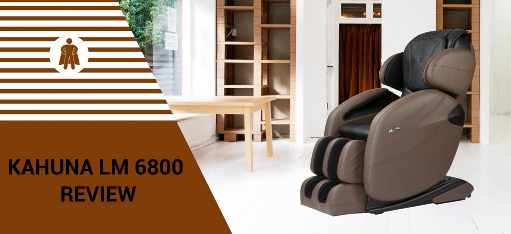 the Kahuna LM 6800 massage chair resting in the nice view room