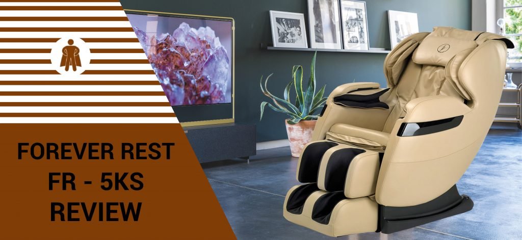 the Foreverrest FR-5Ks massage chair sitting in the living room