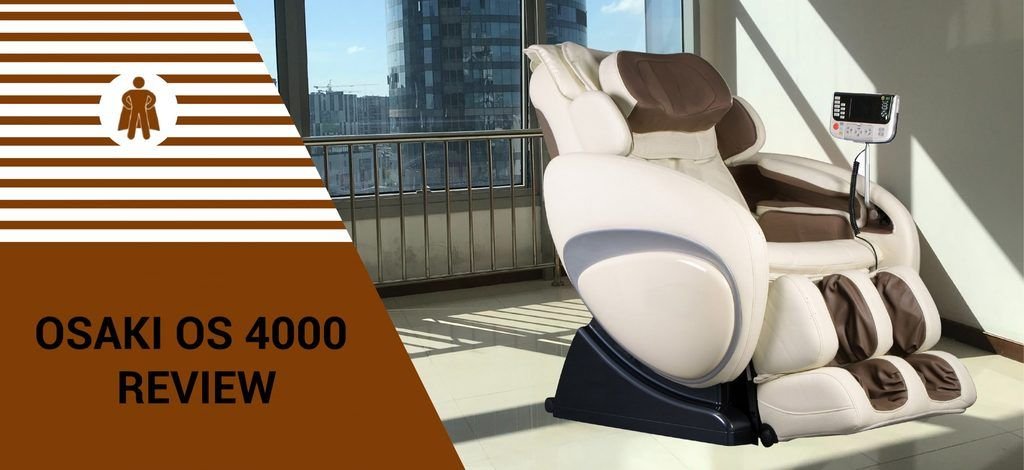 the white Osaki OS 4000 massage chair in the nice sunshine room