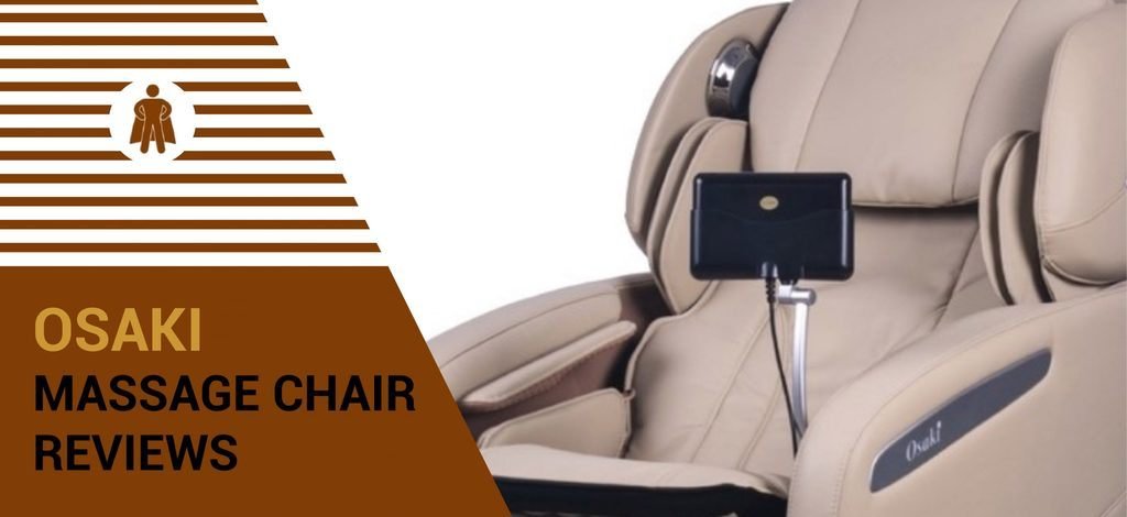 the Osaki massage chair with corded remote control