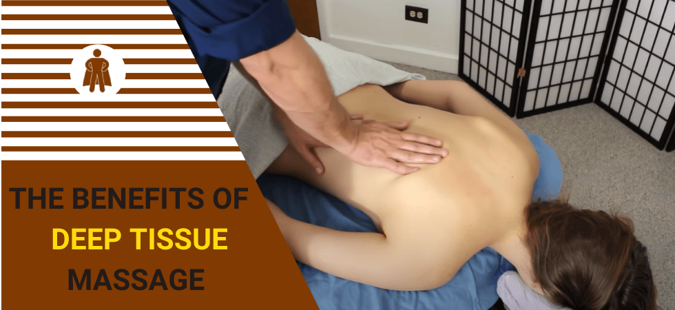 deep tissue massage help woman relieve back pain