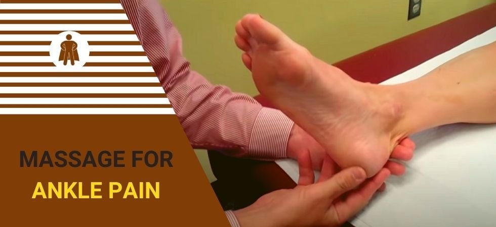 Massage therapist for ankle